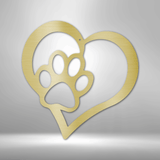 Puppy Love - Steel Sign
