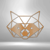 Geometric Raccoon - Steel Sign