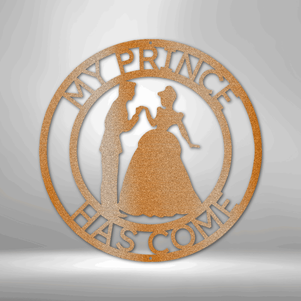 Prince and Princess Monogram - Steel Sign – Pipeline Proud