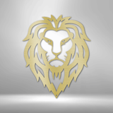 Lion Head - Steel Sign