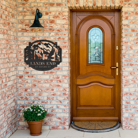 Mountain House Metal Sign