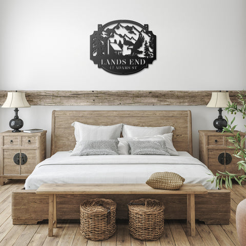 Mountain House Metal Sign