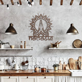 Namaste Metal Wall Art