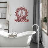 Namaste Metal Wall Art