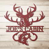Outdoorsman Metal Wall Art