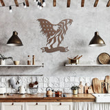 Personalized American Eagle Metal Sign