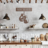 Personalized Boxer Metal Sign