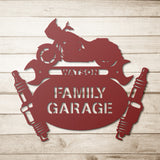 Personalized Road Glide Garage Metal Sign