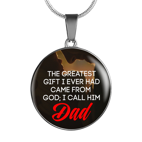 The Greatest Gift Ever from God : DAD Necklaces!