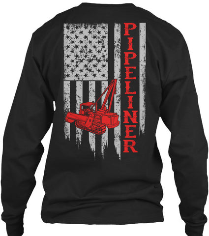 American Pipeliner Flag Shirt! - Pipeline Proud - 2